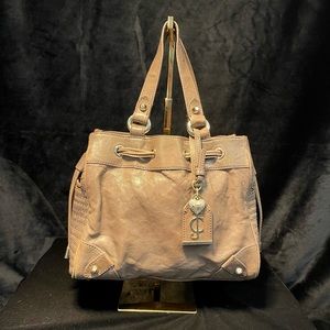 EUC!! Leather Juicy Couture satchel.